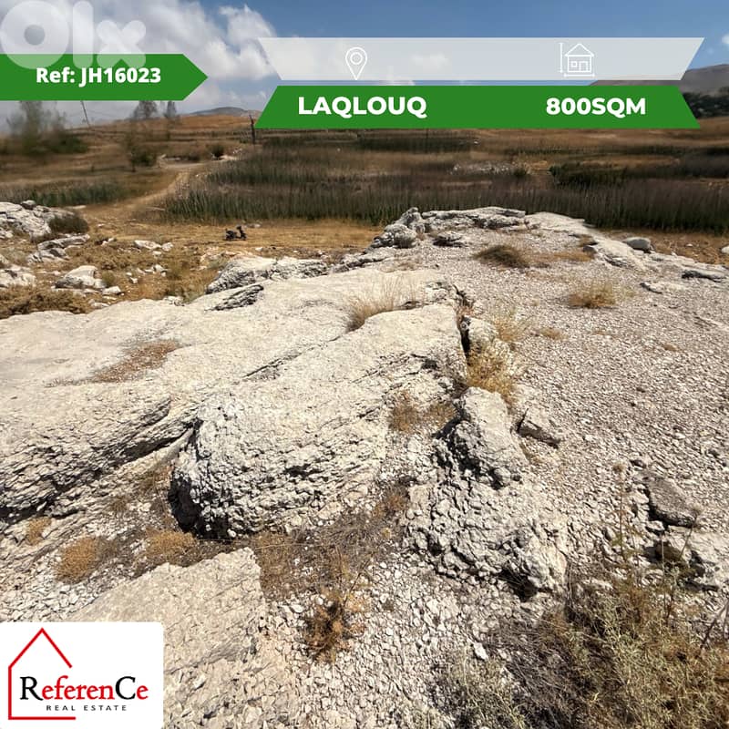 Premium land in Laqlouq for sale أرض مميزة للبيع في اللقلوق 0