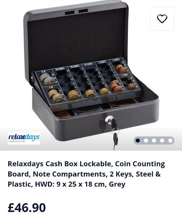 caisse a monnaie cash box 1