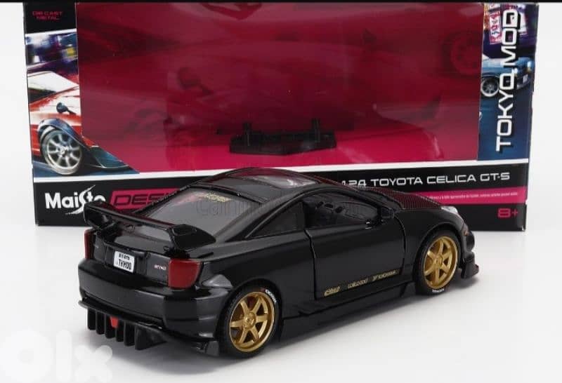 Toyota Celica diecast car model 1;24 2