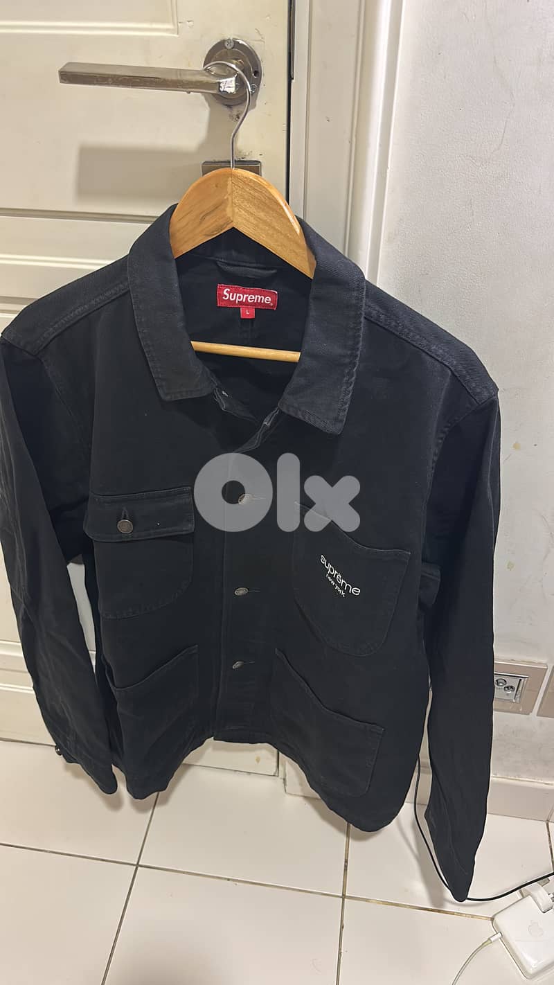 supreme Denim Chore Coat 1
