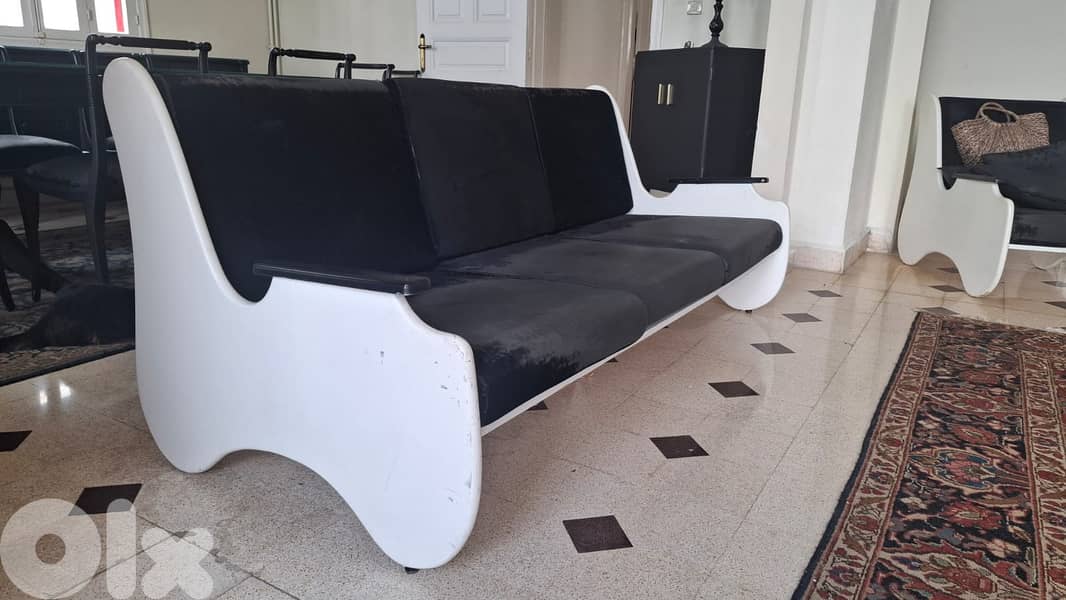 For sale: Vintage living set (3 pieces) 2