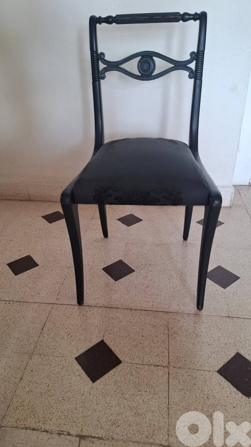 Elegant Black Dining Room Set with Glass Top 8