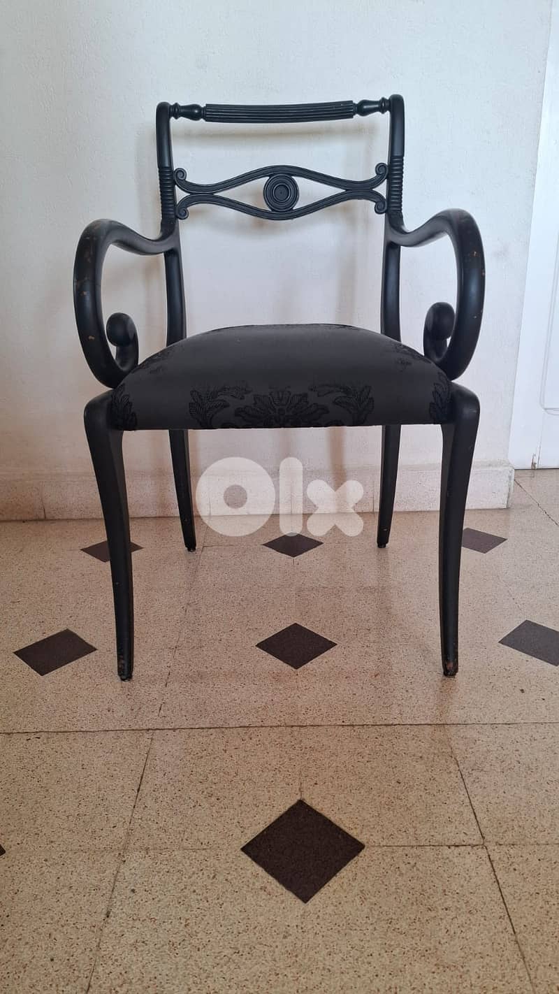 Elegant Black Dining Room Set with Glass Top 10