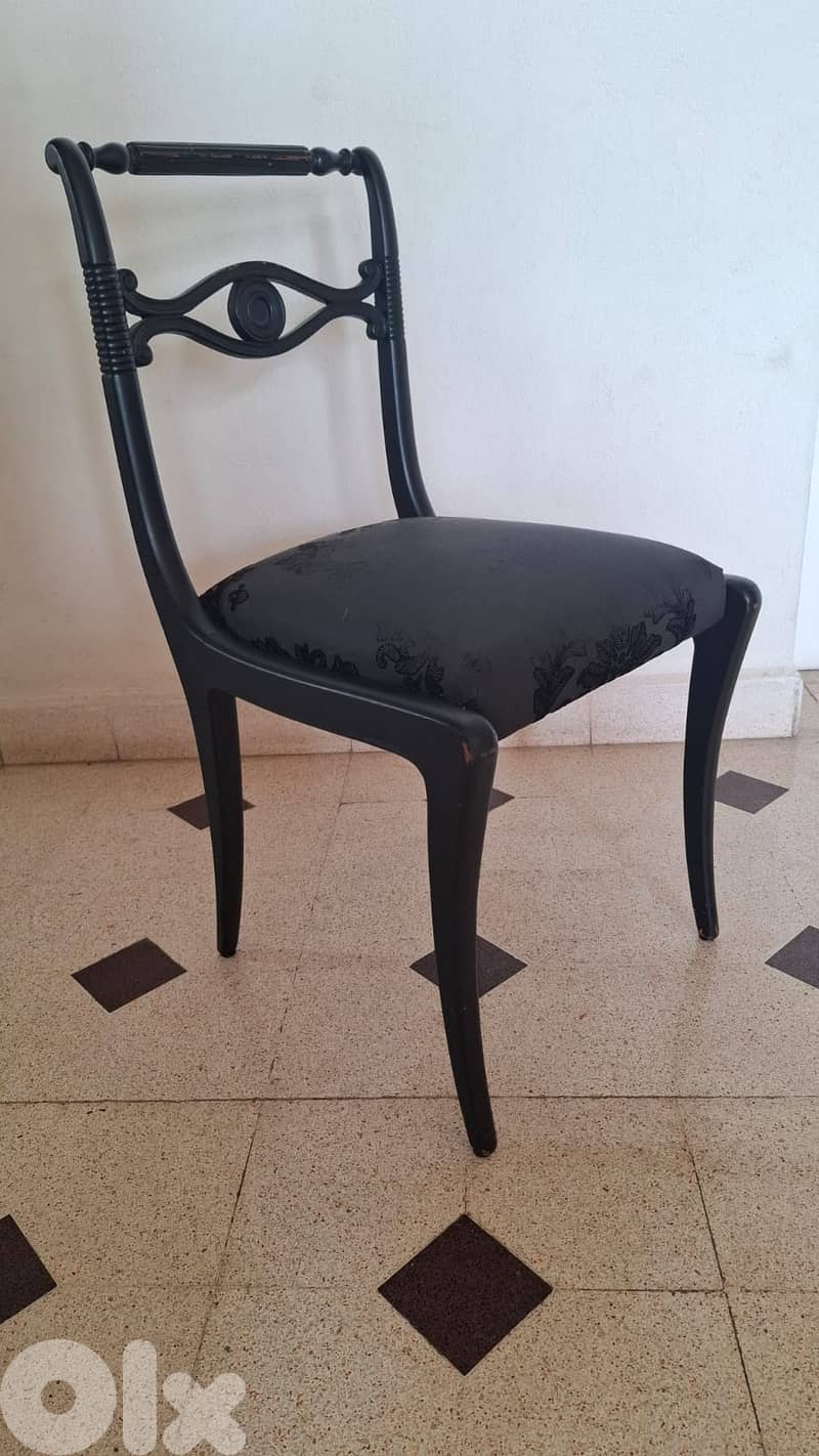 Elegant Black Dining Room Set with Glass Top 11