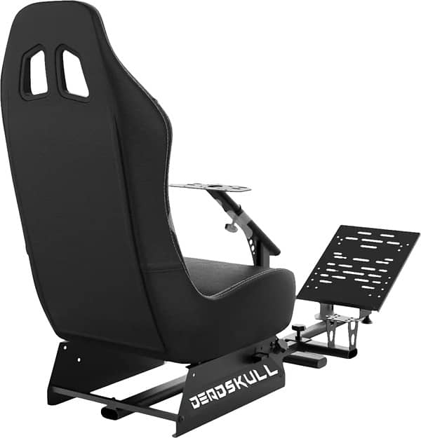 Deadskull Alcantara Racing Seat red/blue/black 9