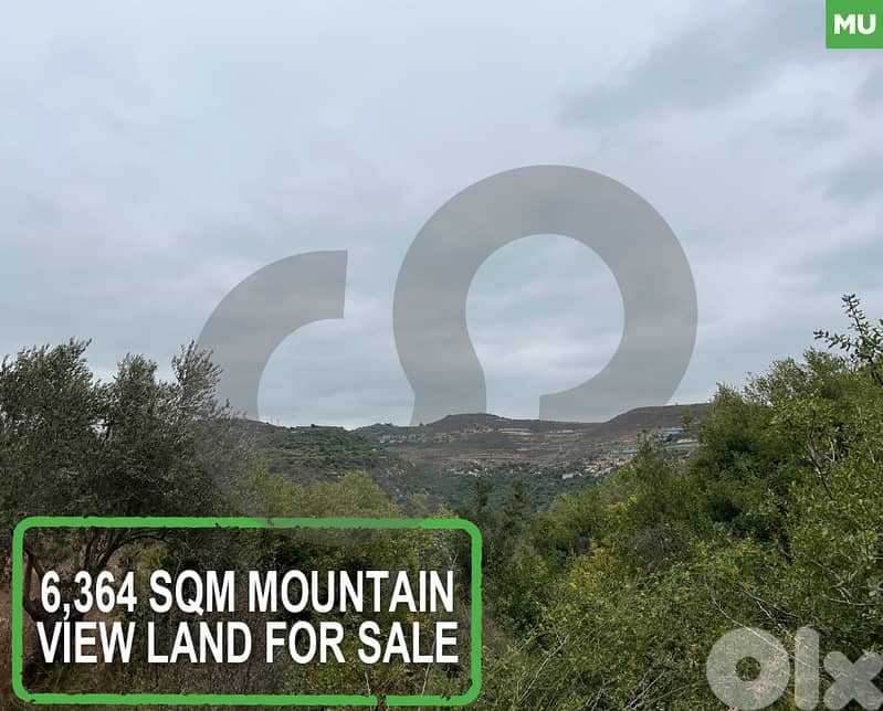 LAND / MOUNTAIN VIEW IN IJDABRINE / KOURA . REF#MU125602 0