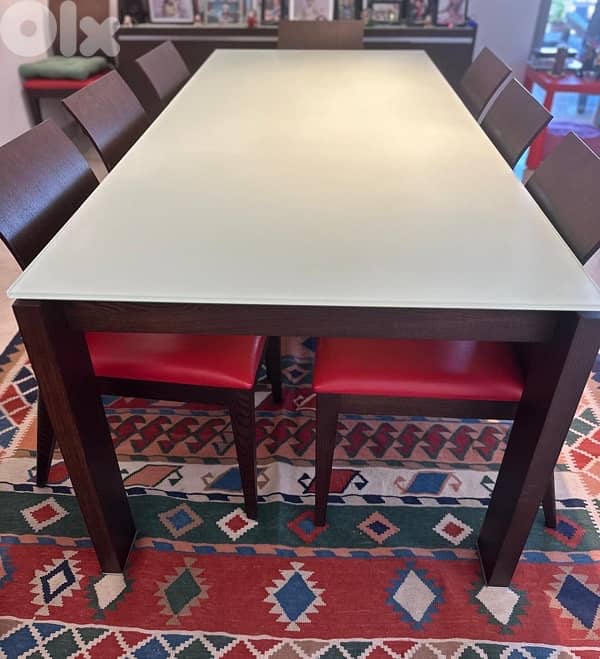 dining table with 2