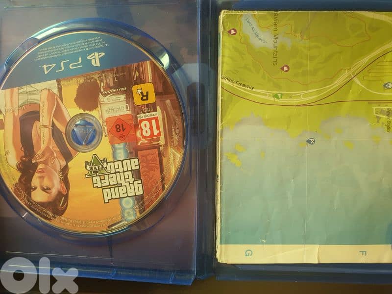 CD gtav PS4 1