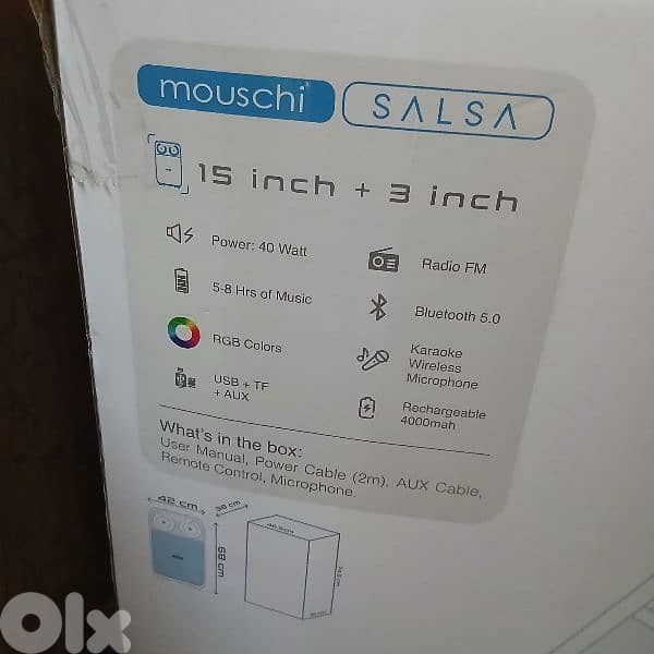 speaker Mouschi like new 1