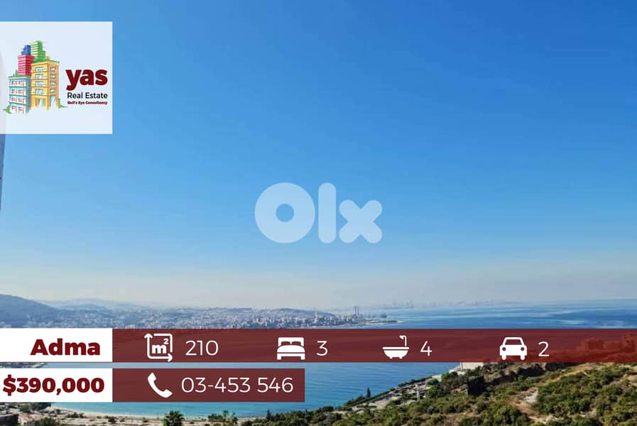 Adma 210m2 | Panoramic View | Luxury | Prime Area | OH | 0