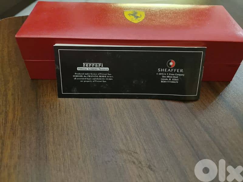 Ferrari pen blue 3