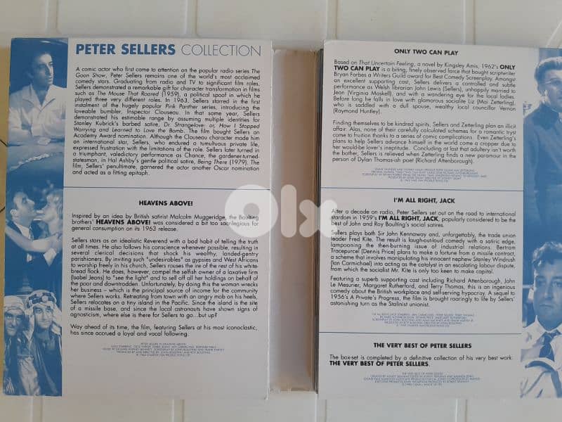 "The Peter Sellers Collection" 4 DVD comedy 1