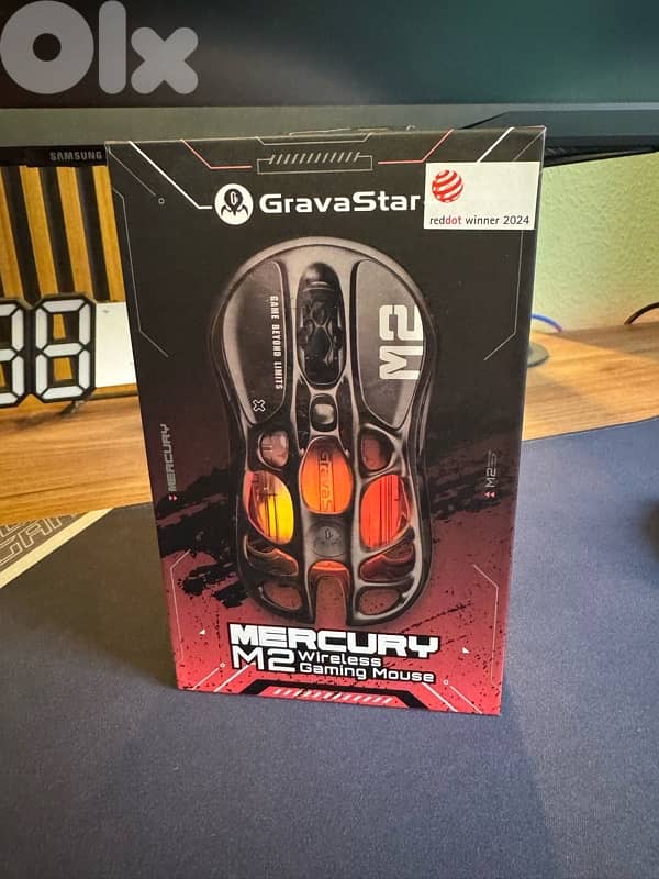 GravaStar Mercury M2 Gaming Mouse wireless 0