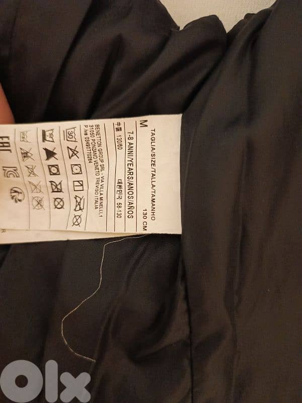 VEST BLACK BENETTON 2