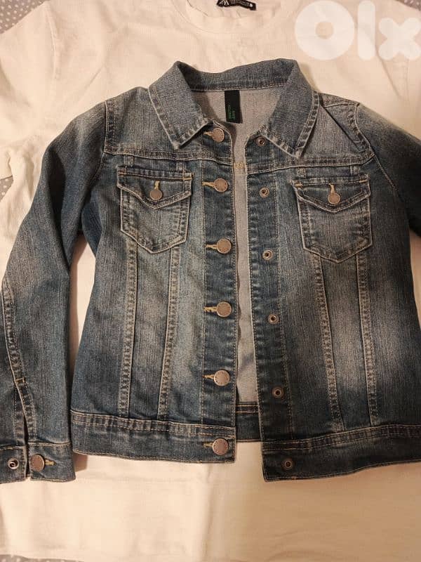 denim BENETTON jacket 0