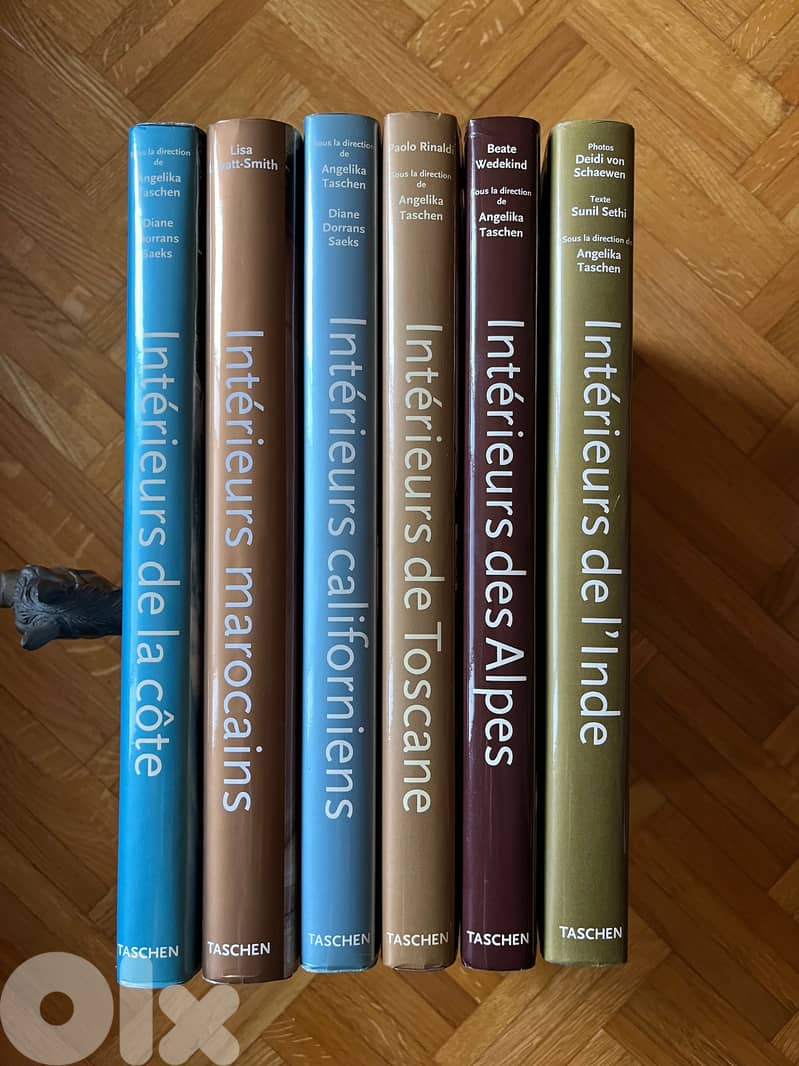 Intérieurs des Alpes, Toscane, Californiens, Marocains, la Cote Inde 1