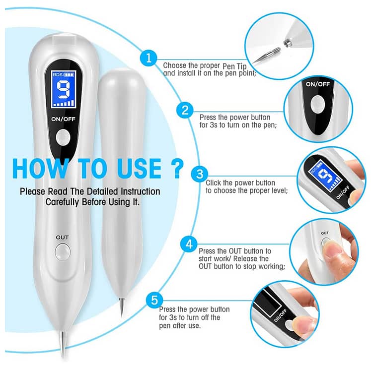 LARALA SkinTags Removal Pen Mole Removal Pen,9 Strengths,FDA Approved 1