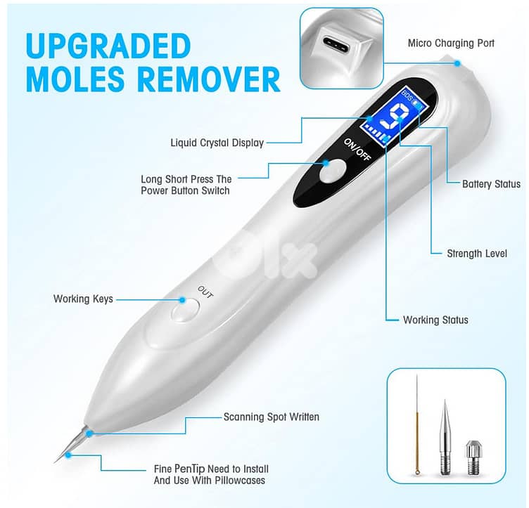 LARALA SkinTags Removal Pen Mole Removal Pen,9 Strengths,FDA Approved 3