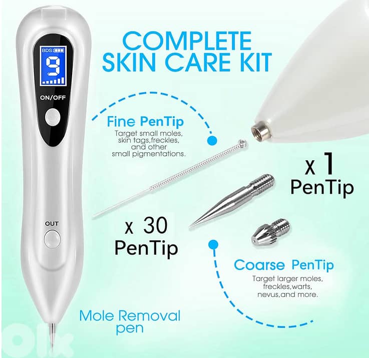 LARALA SkinTags Removal Pen Mole Removal Pen,9 Strengths,FDA Approved 5