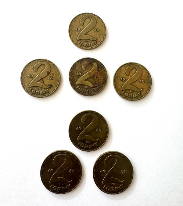 lot of coins from Magyar 0