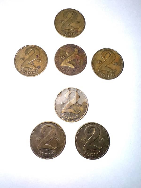 lot of coins from Magyar 1