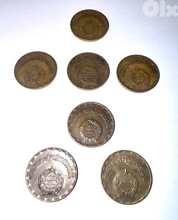 lot of coins from Magyar 3