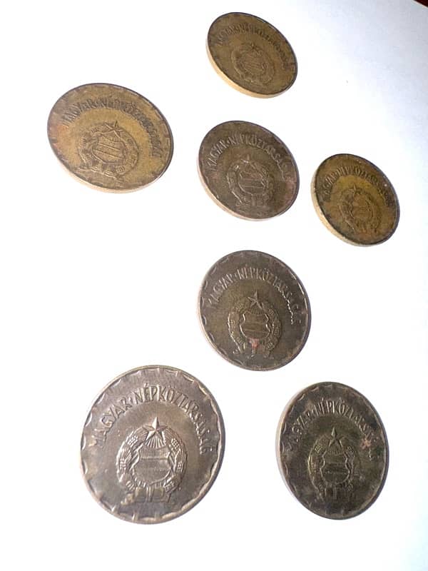 lot of coins from Magyar 4