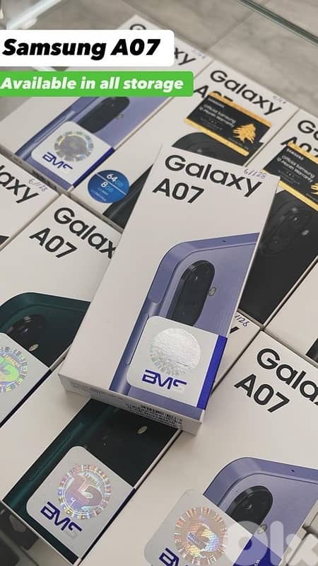 samsung A07 0