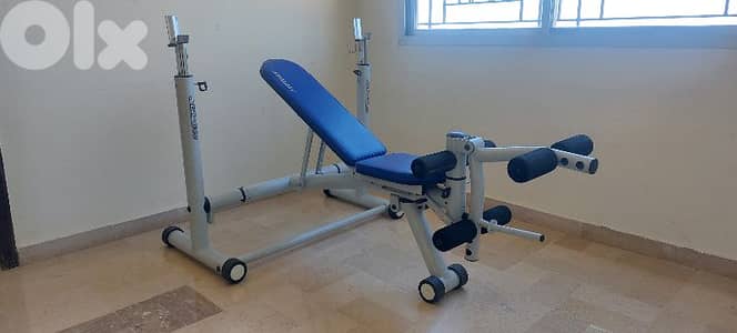 Proteus bench press like new