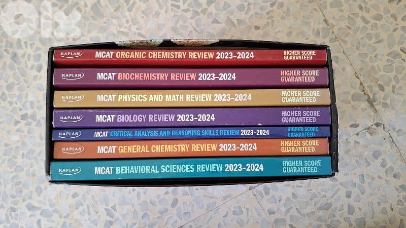 MCAT kaplan books 2023-2024 1