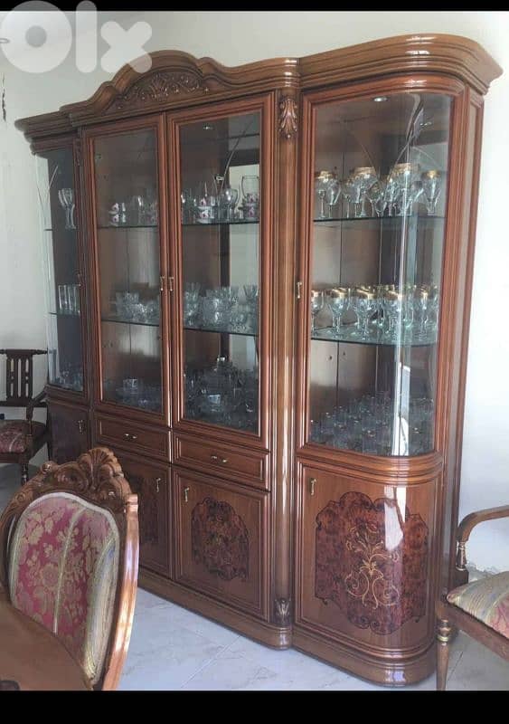 غرفة سفرة شبه مستعمل كتير نظيفة 5