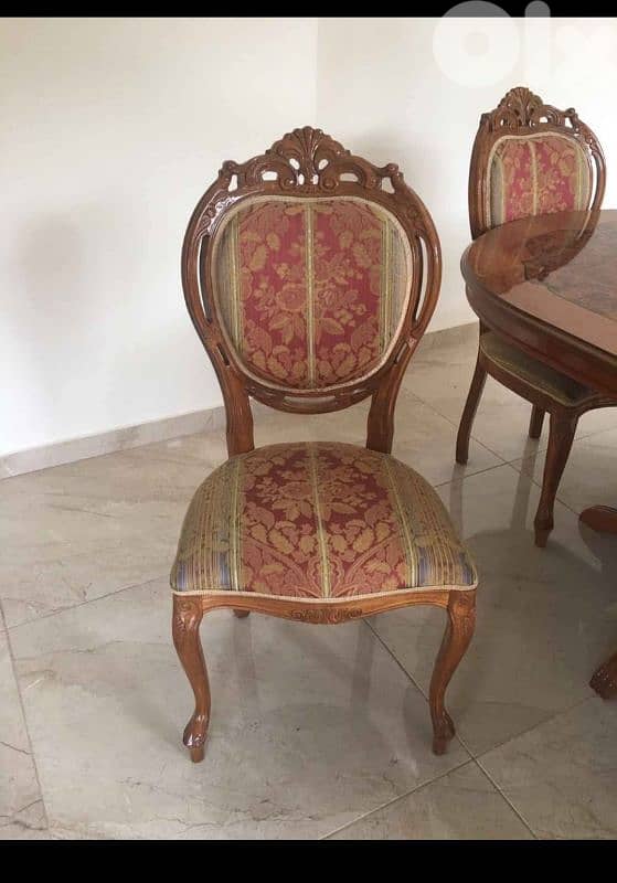 غرفة سفرة شبه مستعمل كتير نظيفة 8