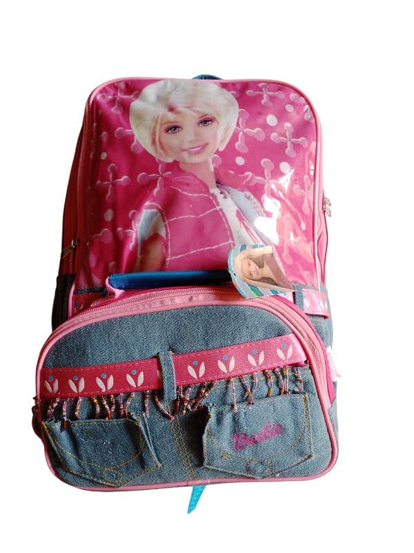 16 inch Barbie school bag 0