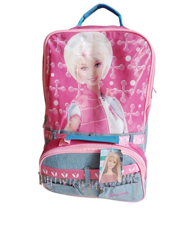 16 inch Barbie school bag 1