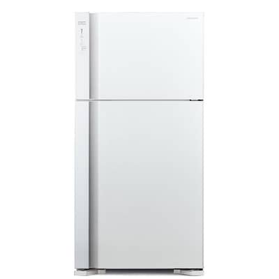 Hitachi RV-765-PWH Refrigerator white, براد هيتاشي ابيض