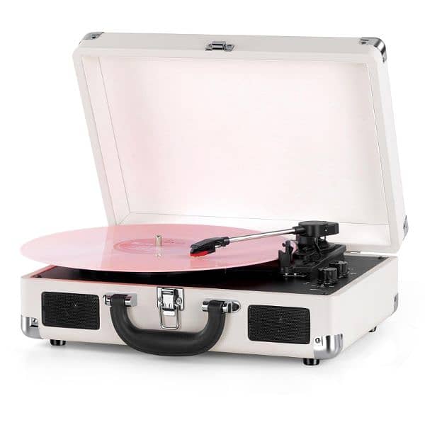 Suitcase Wireless Record Player 0
