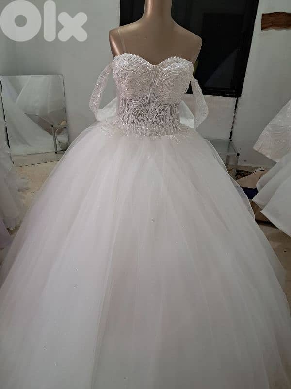 big size corset wedding dress 1