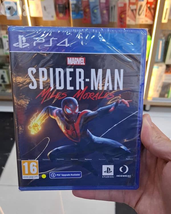 Cd ps4 spider man miles morales 0