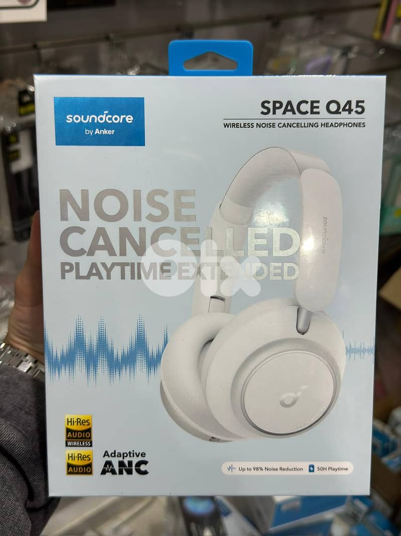 Soundcore space Q45 white 0
