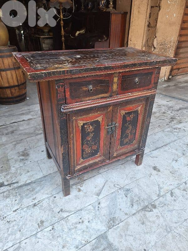 Chinoiserie bahu bar vintage hand made 0