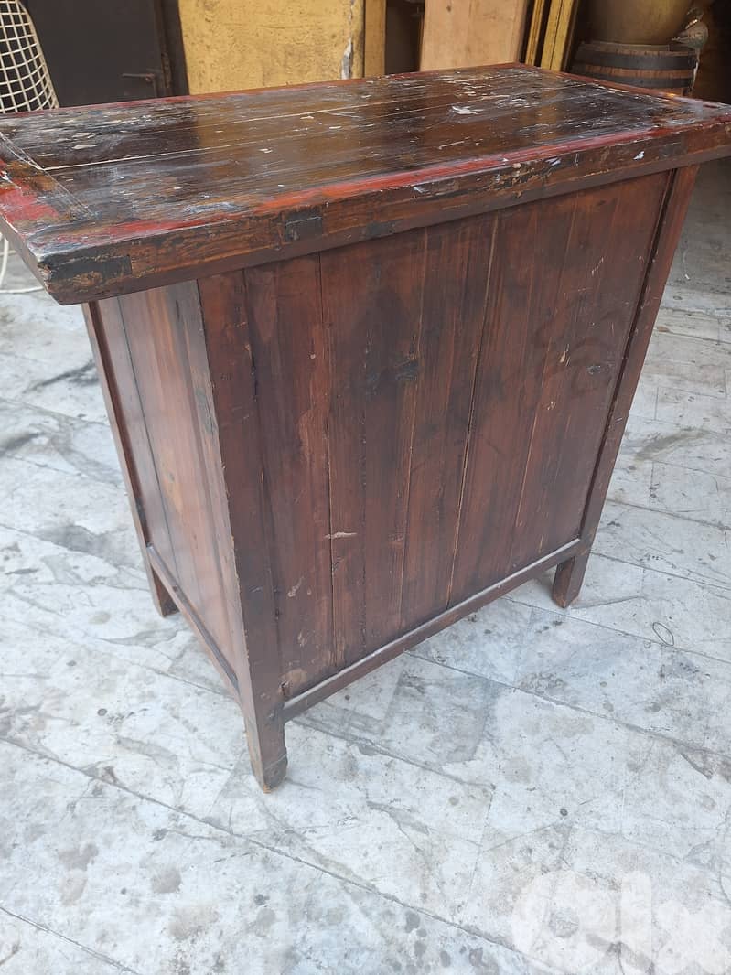 Chinoiserie bahu bar vintage hand made 4
