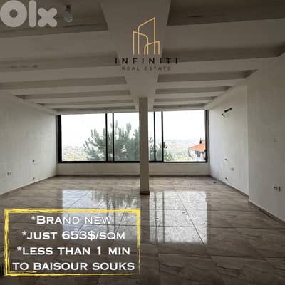 Apartment for sale in Baissour, Aley شقة للبيع في بيصور