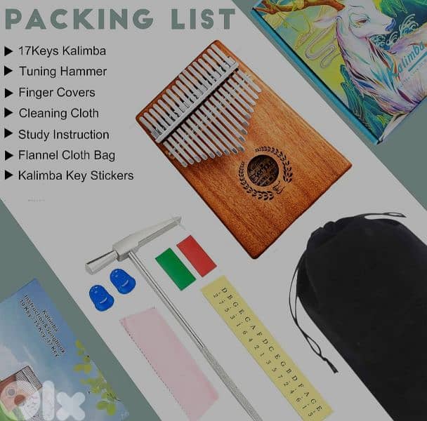 17 key Kalimba + Stagg bag 2