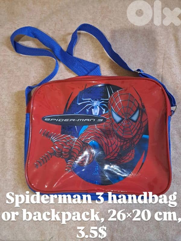 Bagpacks and food bag for kids 1