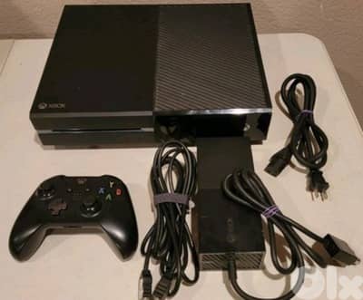 xbox 1 with cd far cry 4 and 5 games purchased in account