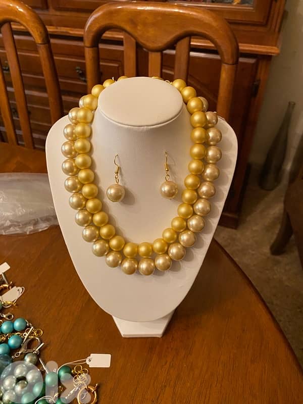 Hand-made Necklaces & Earrings 1