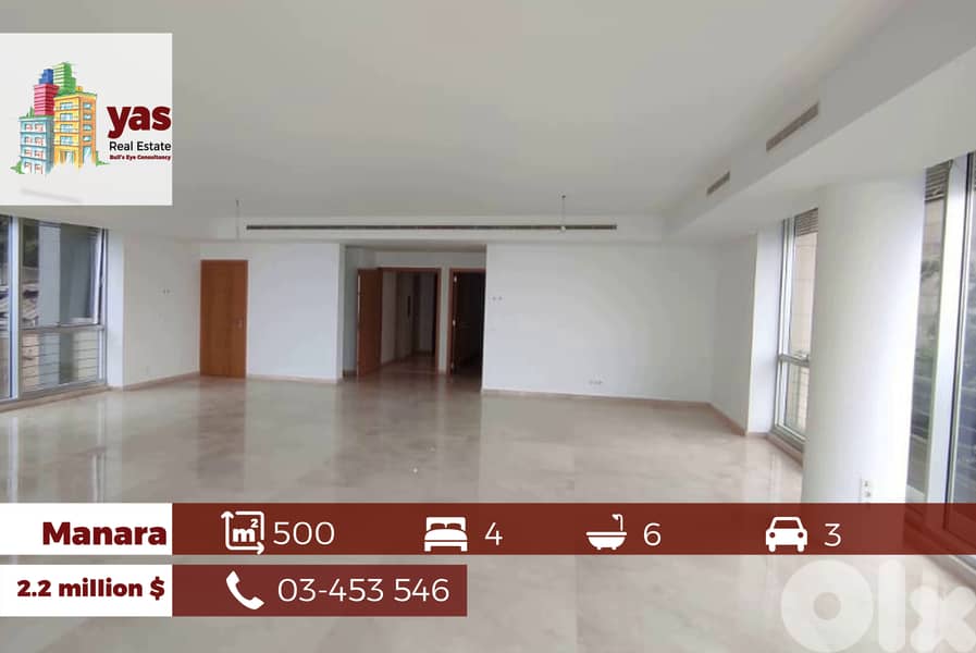Manara 500m2 | Ultra Prime Location | Sea View | Luxury | OH 0