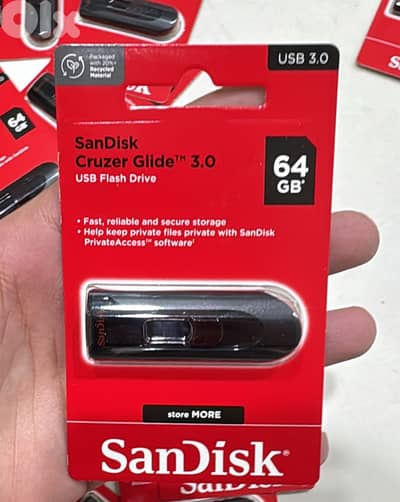 Sandisk Cruzer Glide 3.0 flash drive 64gb