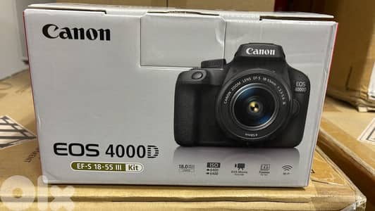 Canon Camera EOS 4000D EF-S 18-55 III Kit