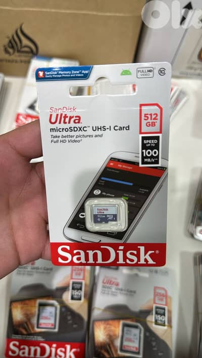 Sandisk micro card 512gb 100mbs Original & Best offer